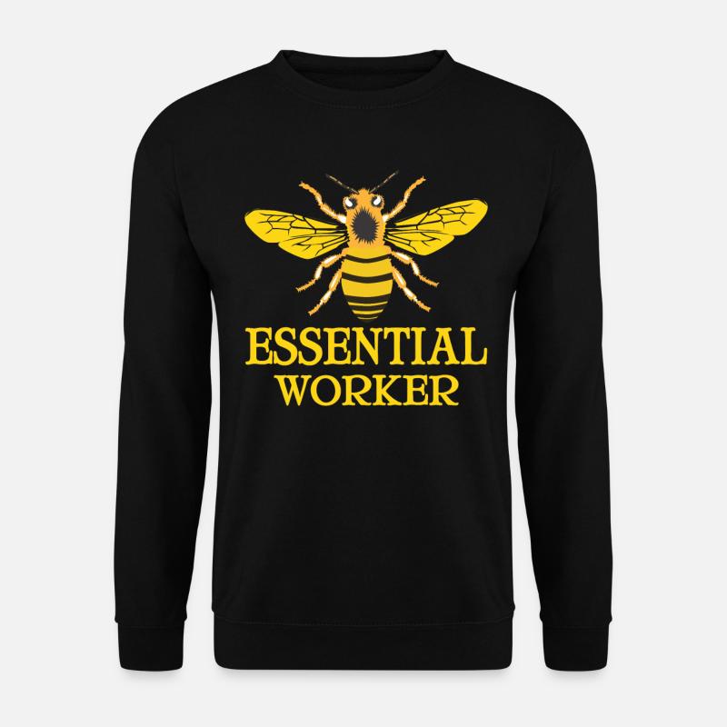 Indispensable labour power Nature Beekeeping - Unisex Sweatshirt - black