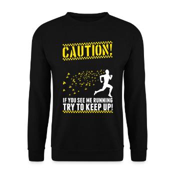 Funny Beekeeper Father Funny Beekeeping Father - Unisex Sweatshirt - black - Front - Alina (178cm) & Michal (187cm)