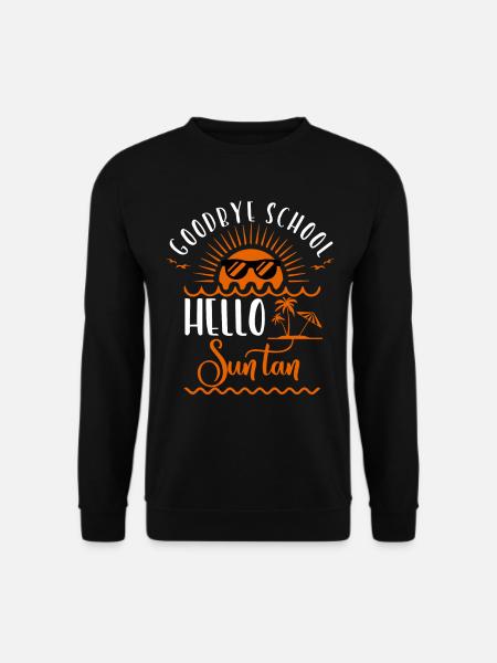 Fun school holidays teacher - Unisex Sweatshirt - black