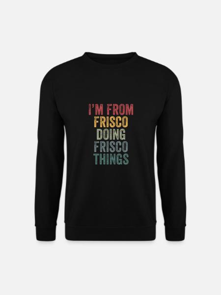 Frisco things city - Unisex Sweatshirt - black