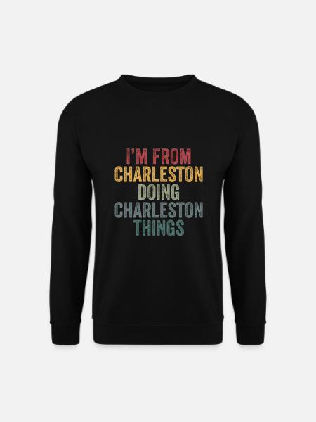 Charleston things city - Unisex Sweatshirt - black