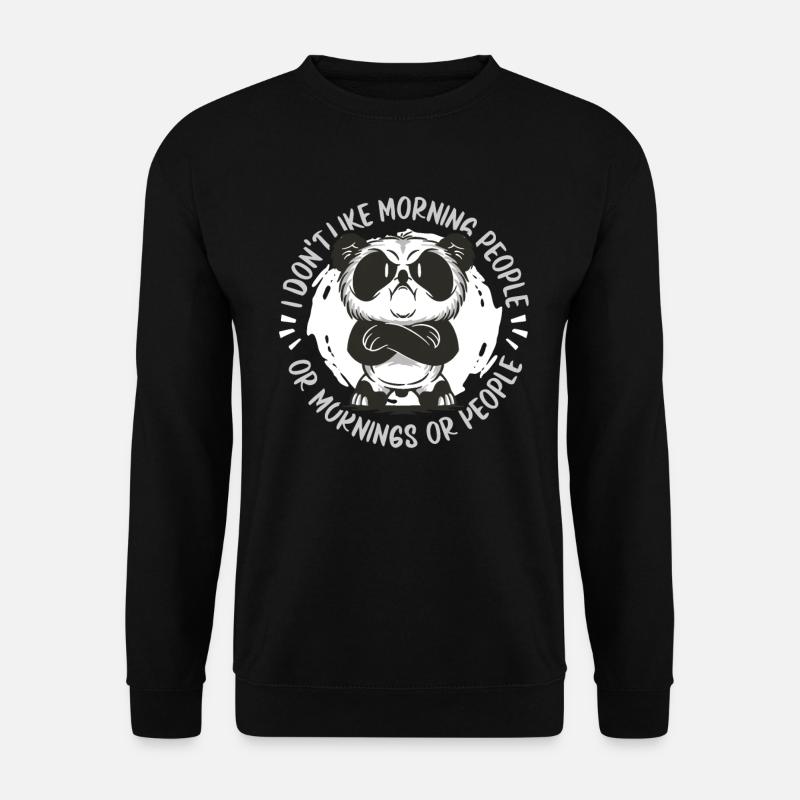 Panda Panda Ours - Sweat-shirt Unisexe - noir