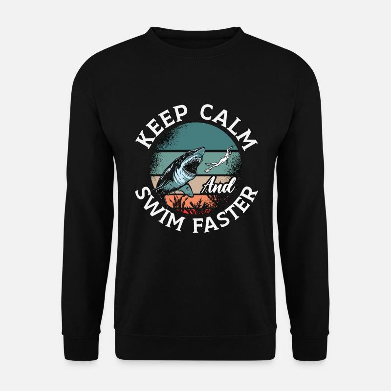 Freitaucher Freitauchen Apnoe Tauchen Geschenk - Unisex Pullover - Schwarz