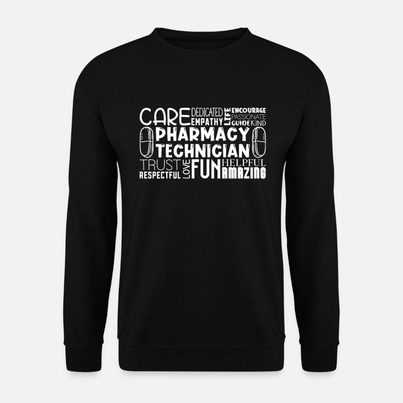 Apothekentechniker Techniker Apotheker Geschenk - Unisex Pullover - Schwarz