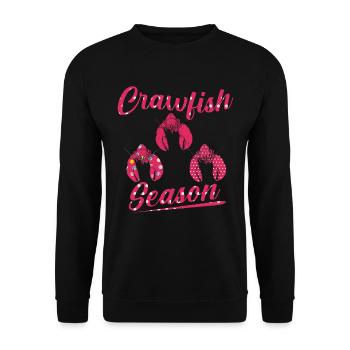 Saison du cancer Femmes Crabes Cook Homard - Sweat-shirt Unisexe - noir - Devant - Alina (178cm) & Michal (187cm)
