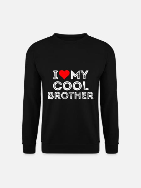 J’aime mon frère cool - Sweat-shirt Unisexe - noir