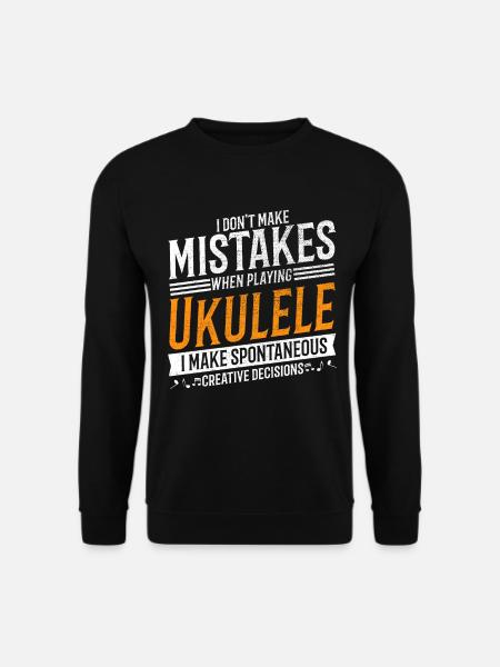 Ukulele Music Lover Creative Ukulele Player - Unisex Sweatshirt - black