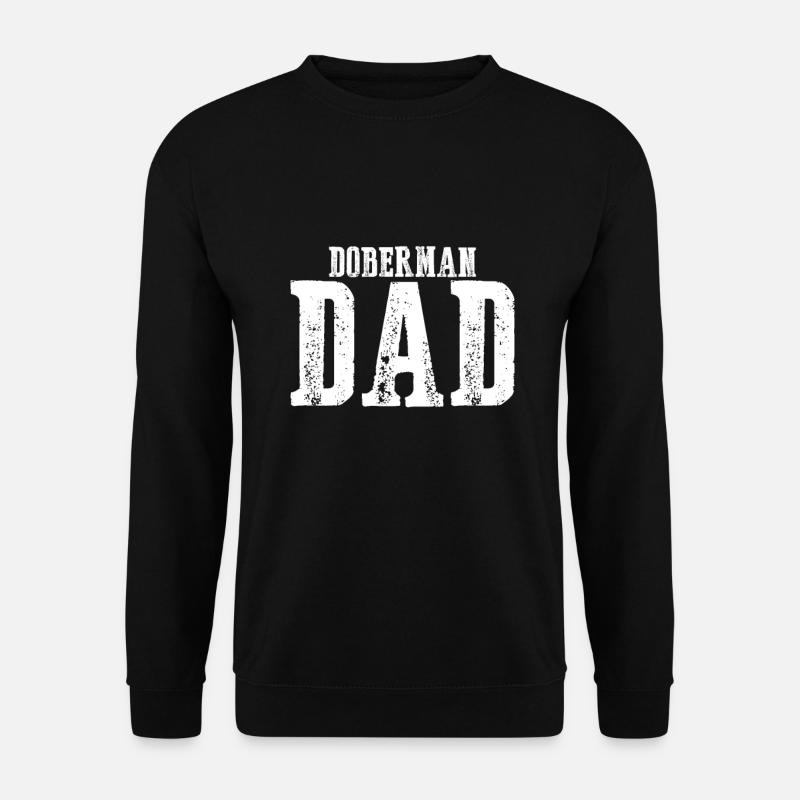 Doberman Dad - Unisex Sweatshirt - black