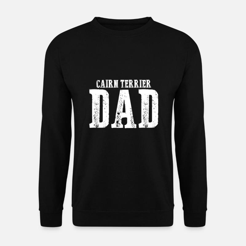 Cairn Terrier Dad - Unisex Sweatshirt - black
