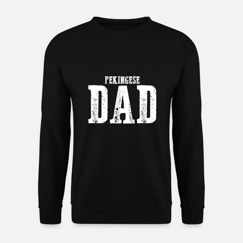 Pekingese Dad - Unisex Sweatshirt - black