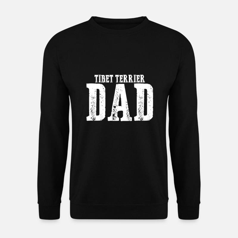 Tibet Terrier Dad - Unisex Pullover - Schwarz