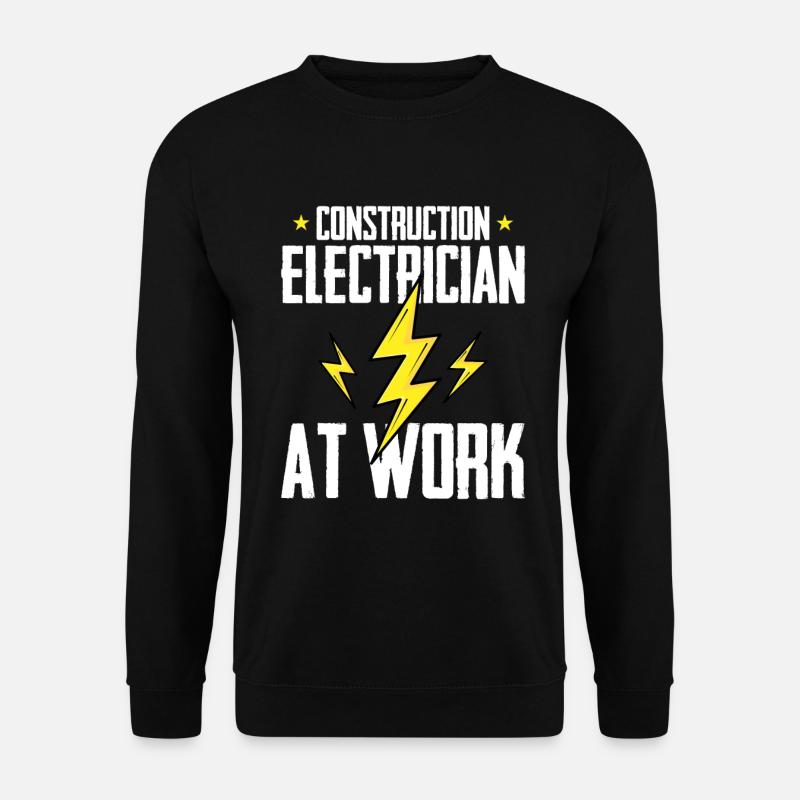 Elektriker Elektrotechniker Elektroniker - Unisex Pullover - Schwarz