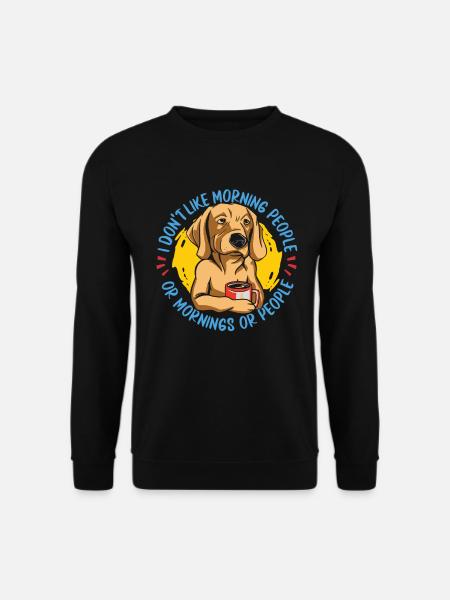 Golden Retriever - Unisex Pullover - Schwarz