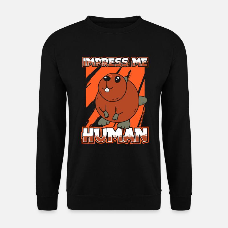 Beaver - Unisex Sweatshirt - black