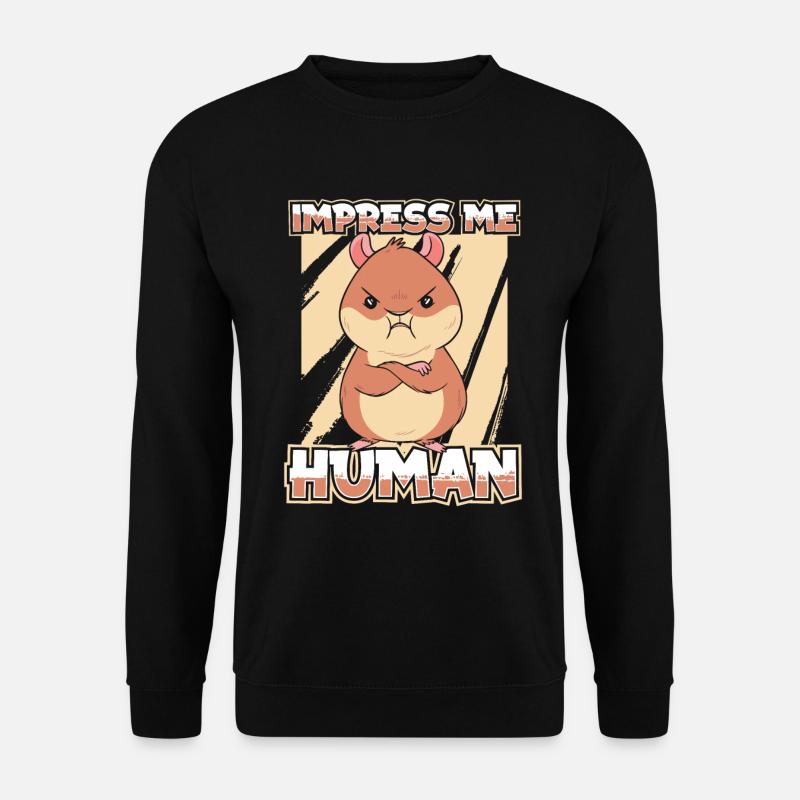 Hamster - Unisex Sweatshirt - black