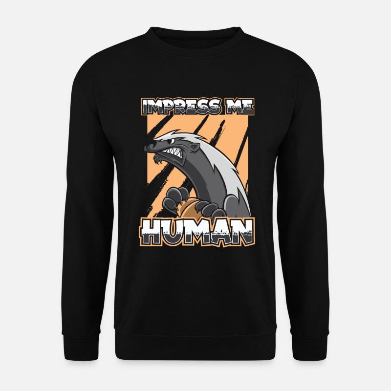 Honey badger - Unisex Sweatshirt - black