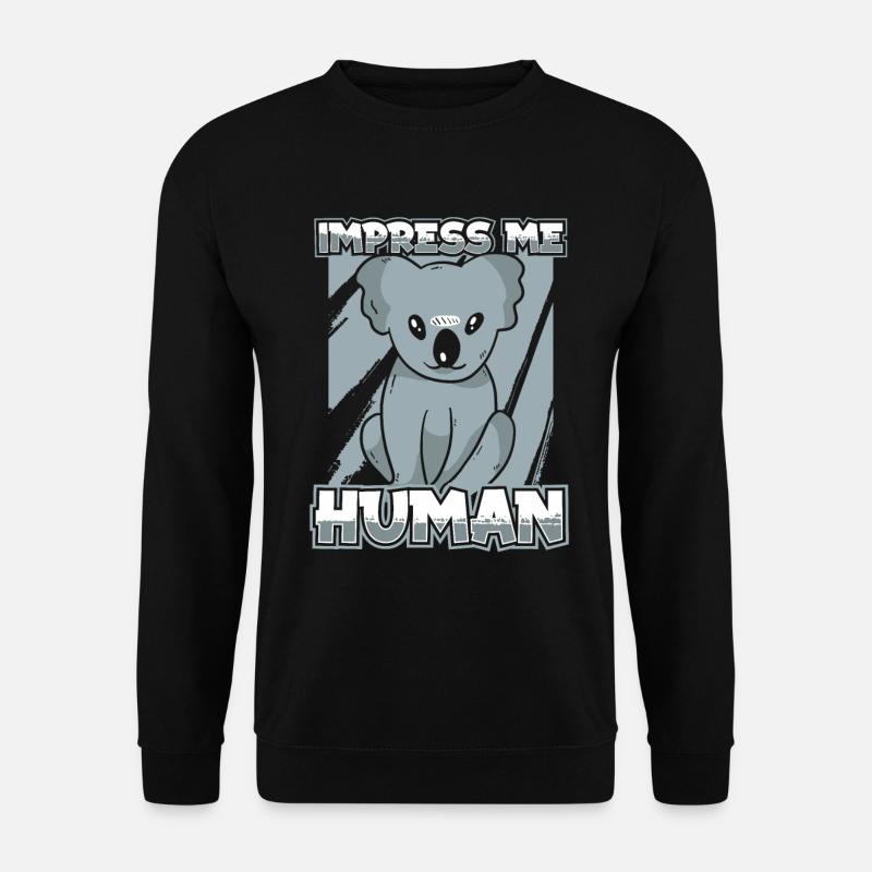 Koala Koala Bear - Unisex Sweatshirt - black