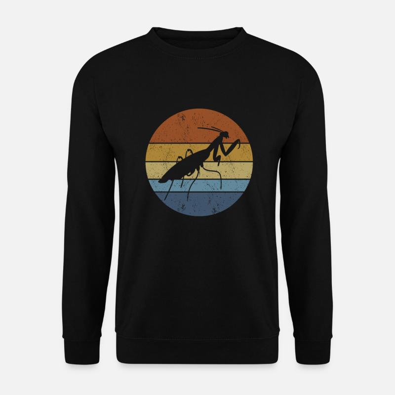Praying mantis Insect lover Mantis - Unisex Sweatshirt - black