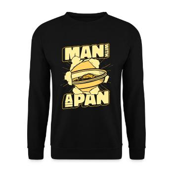 Gold Mining Gold Mine - Unisex Sweatshirt - black - Front - Alina (178cm) & Michal (187cm)