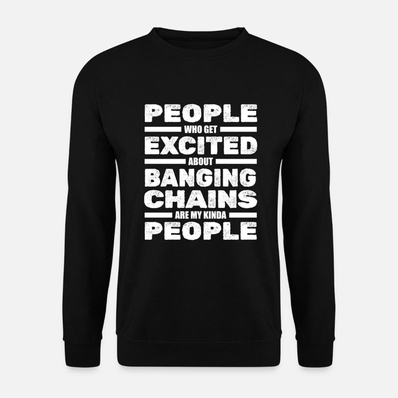 Frisbee Golf - Unisex Sweatshirt - black