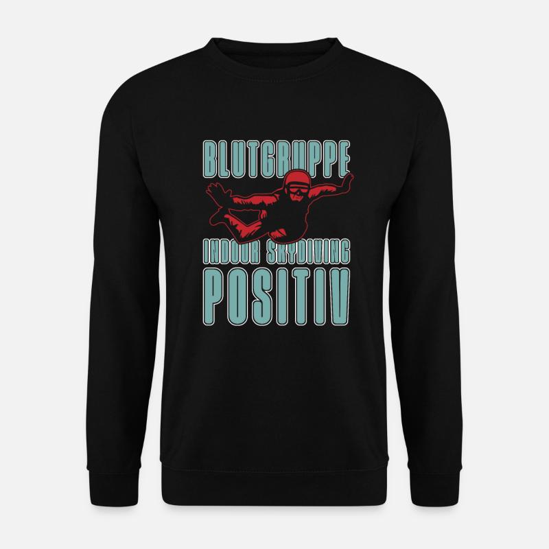 Indoor-Skydiving - Unisex Pullover - Schwarz