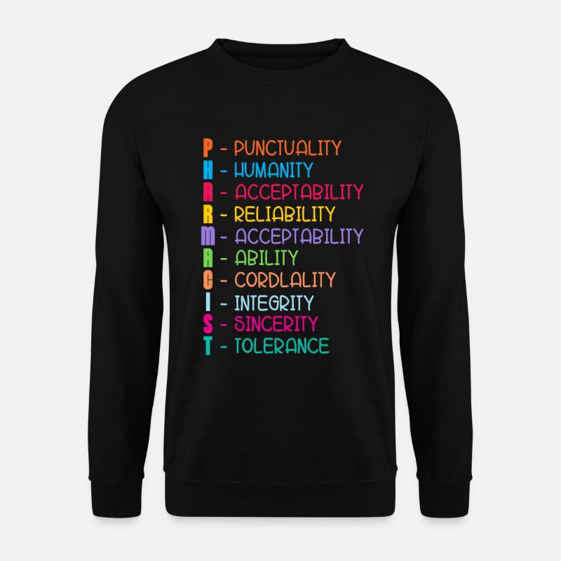 Pharmacy Pharmacy Technician Technician Gift - Unisex Sweatshirt - black