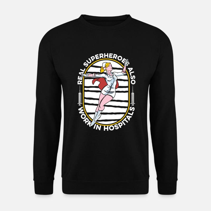 Krankenschwester - Unisex Pullover - Schwarz
