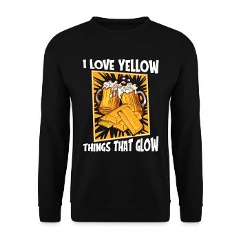 Gold Mining Gold Mine - Unisex Sweatshirt - black - Front - Alina (178cm) & Michal (187cm)