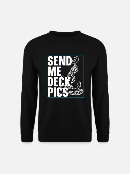 Sailing Sailboat Sailor - Unisex Sweatshirt - black
