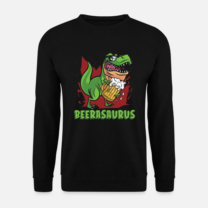 Dinosaur Dino Paleonthologist - Unisex Sweatshirt - black