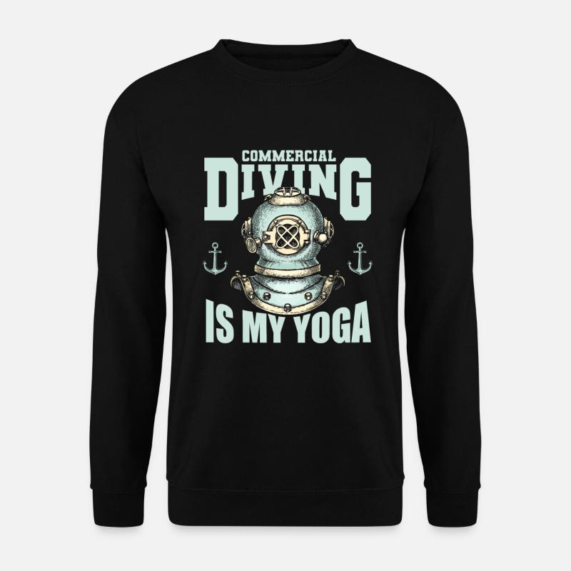 Plongée sous-marine Plongeurs Plongée - Sweat-shirt Unisexe - noir