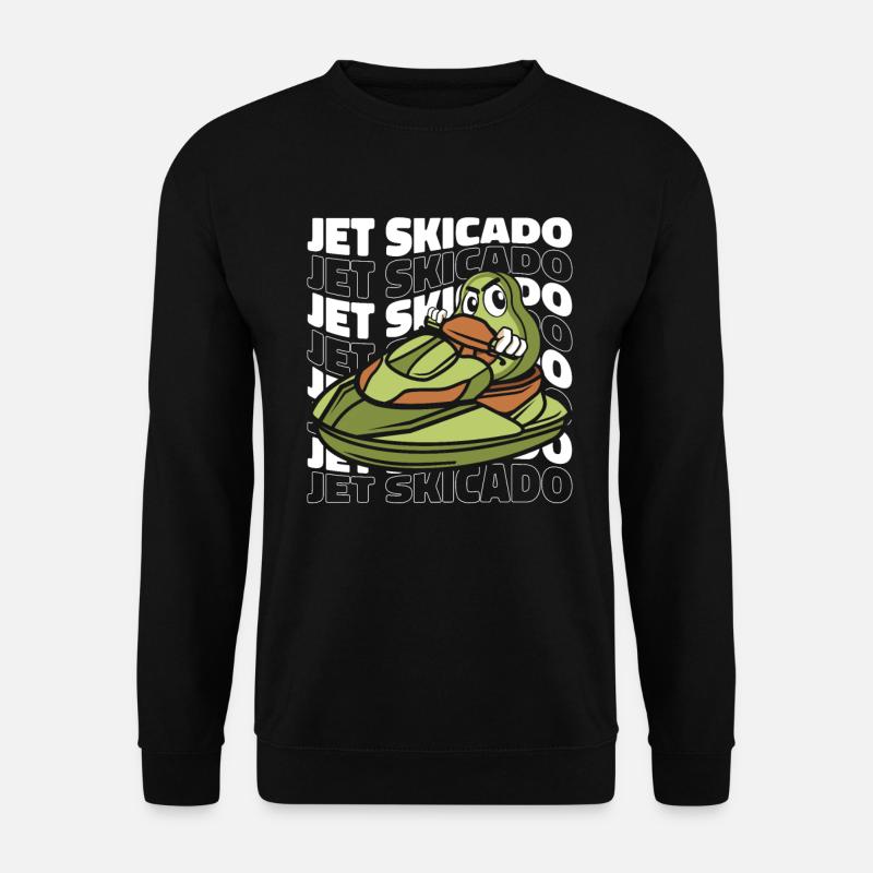 Jetski Jet Ski Snowmobile - Unisex Sweatshirt - black