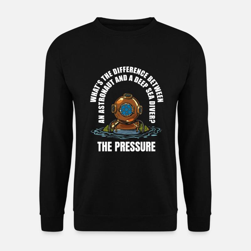 Plongée sous-marine Plongeurs Plongée - Sweat-shirt Unisexe - noir