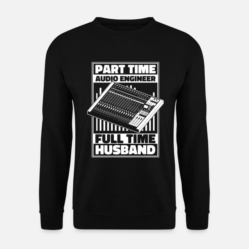Tontechniker Sound Audio Engineer - Unisex Pullover - Schwarz