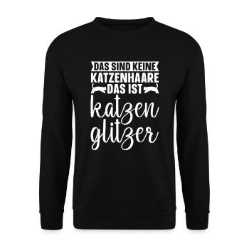 Location de chat Chat Domestique Cat - Sweat-shirt Unisexe - noir - Devant - Alina (178cm) & Michal (187cm)