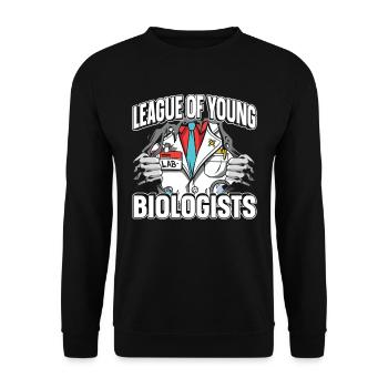 Biologiste scientifique en biologie - Sweat-shirt Unisexe - noir - Devant - Alina (178cm) & Michal (187cm)