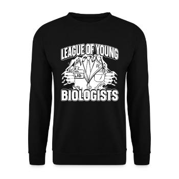 Biologiste scientifique en biologie - Sweat-shirt Unisexe - noir - Devant - Alina (178cm) & Michal (187cm)