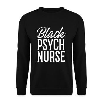 Infirmier - Sweat-shirt Unisexe - noir - Devant - Alina (178cm) & Michal (187cm)