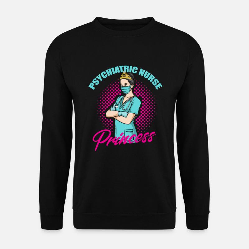 Krankenschwester - Unisex Pullover - Schwarz