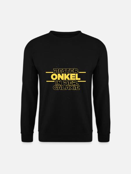Bester Onkel in der Galaxie - Unisex Pullover - Schwarz