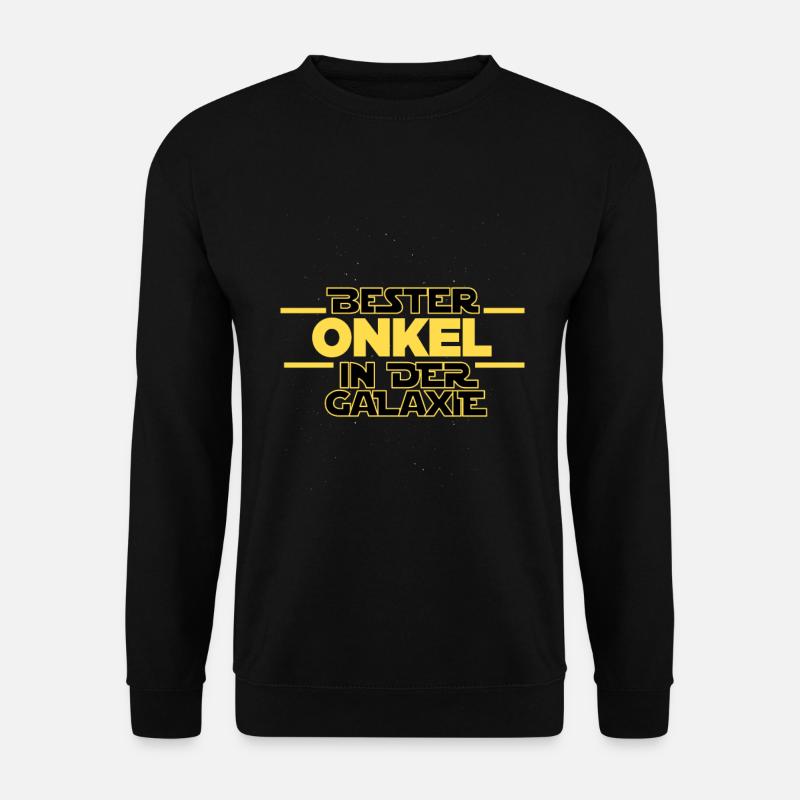 Bester Onkel in der Galaxie - Unisex Pullover - Schwarz
