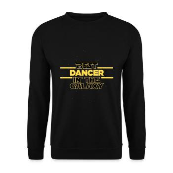 Meilleur danseur de la galaxie Dancing - Sweat-shirt Unisexe - noir - Devant - Alina (178cm) & Michal (187cm)