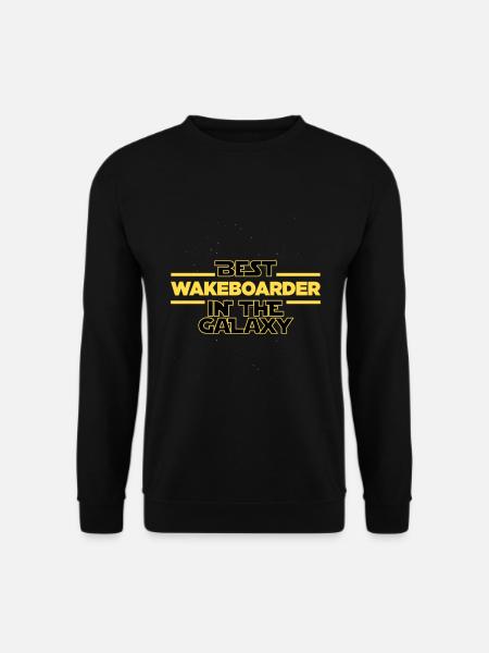 Best wakeboarder in the galaxy water sports - Unisex Pullover - Schwarz