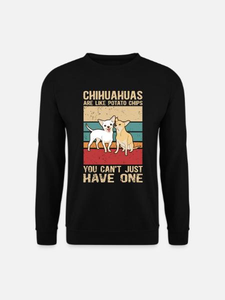 Chihuahua Dog Dog Owner Gift - Unisex Sweatshirt - black