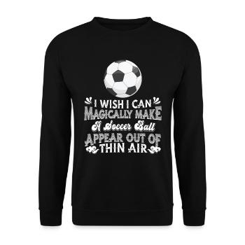 Football Football - Sweat-shirt Unisexe - noir - Devant - Alina (178cm) & Michal (187cm)
