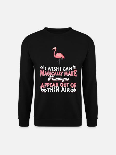 Flamingo - Unisex Sweatshirt - black