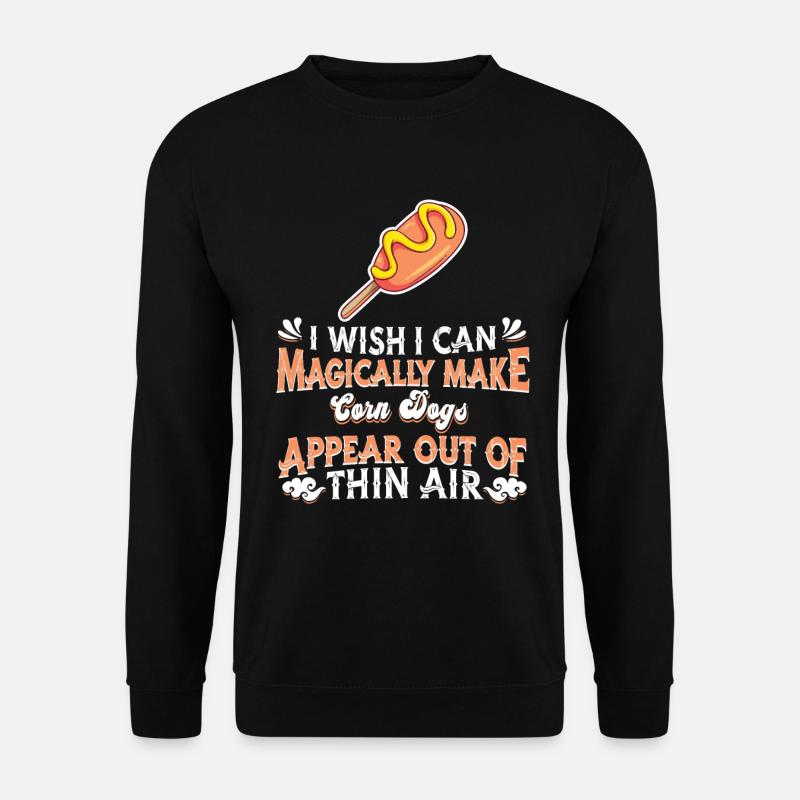 Corn Dog - Unisex Pullover - Schwarz
