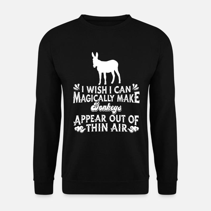 Donkey - Unisex Sweatshirt - black