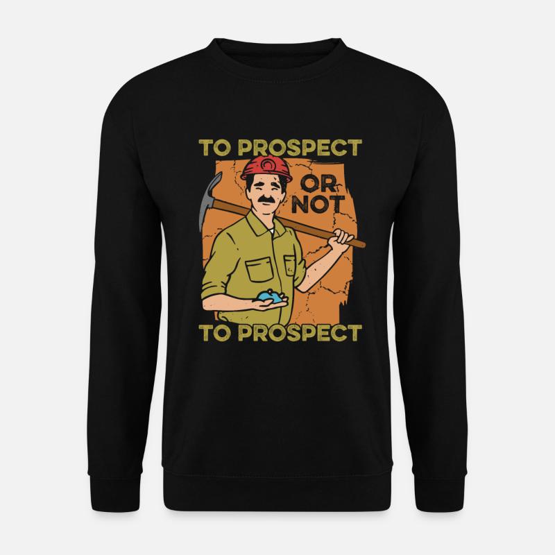 Schürfer - Unisex Pullover - Schwarz