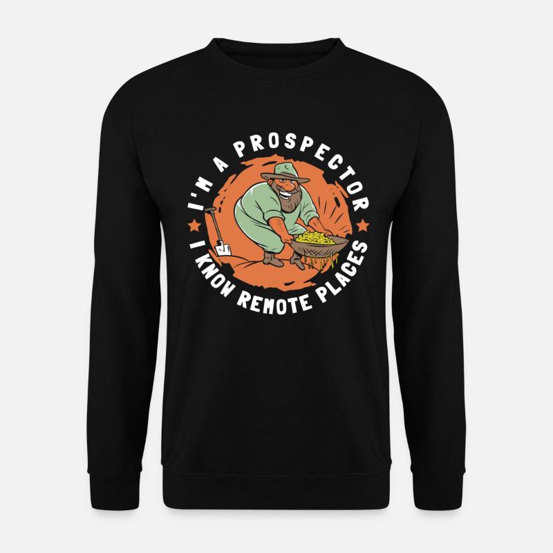 Schürfer - Unisex Pullover - Schwarz